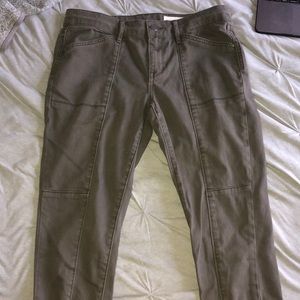 unique army green jeans